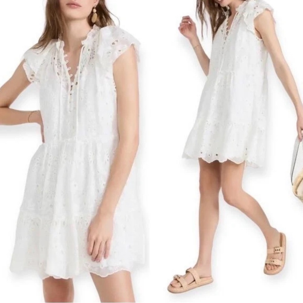 NWOT Generation Love White Mirabella Embroidery  size XS